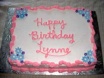 happy birthday lynn cake